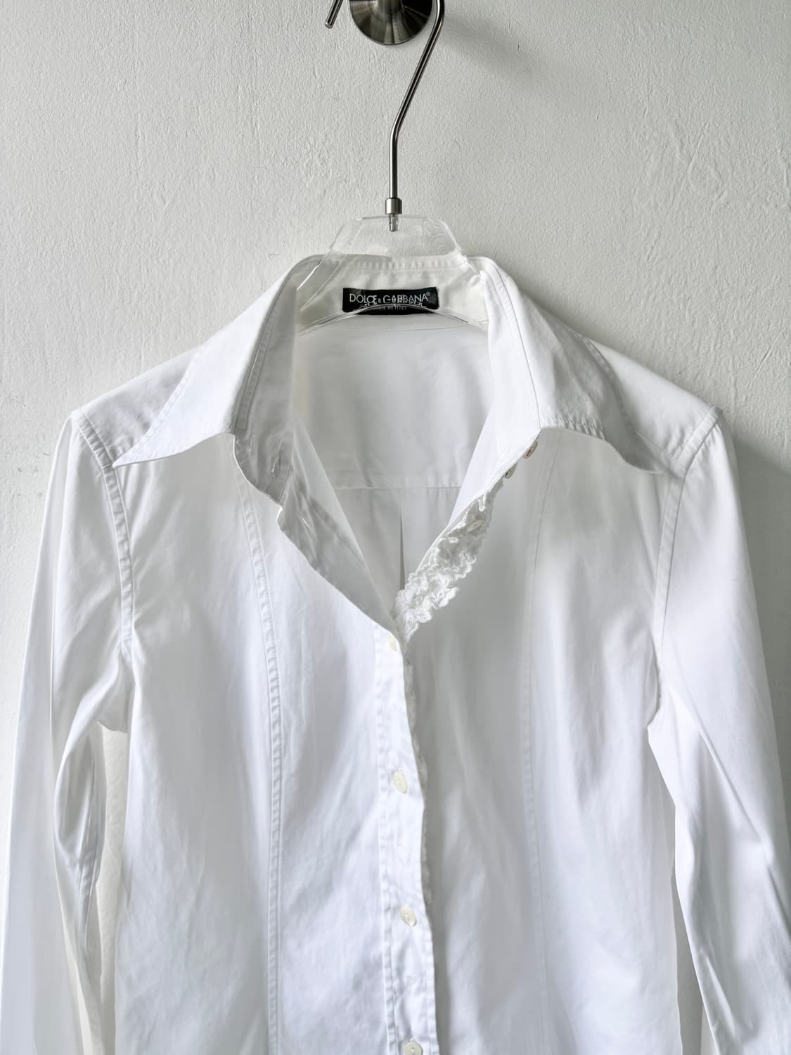 돌체앤가바나 프릴 라인 셔츠  상품이미지5