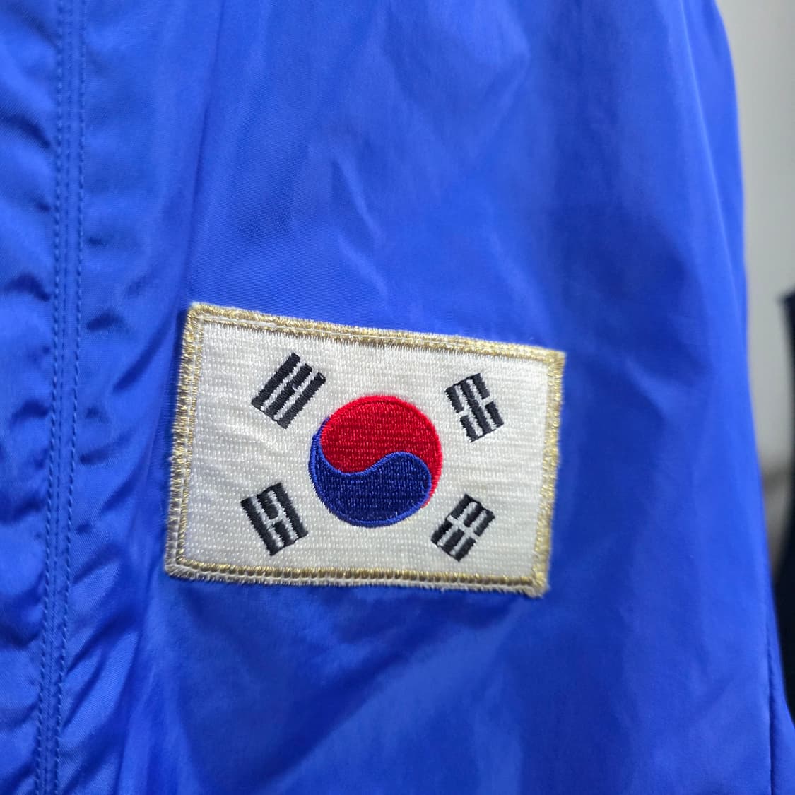 나이키 올드스쿨 국대 바람막이 누빔 점퍼 태극기 90 상품이미지4