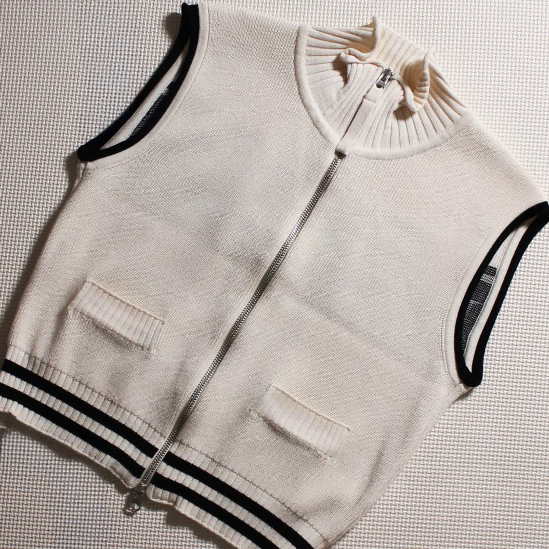 Matin Kim 마땡킴 니트 조끼 상품이미지3