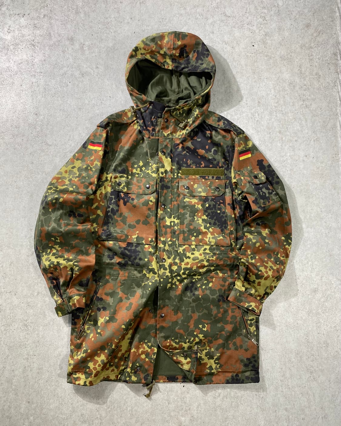 [M-L] 00s Germany 독일군 밀리터리 필드 자켓 상품이미지1