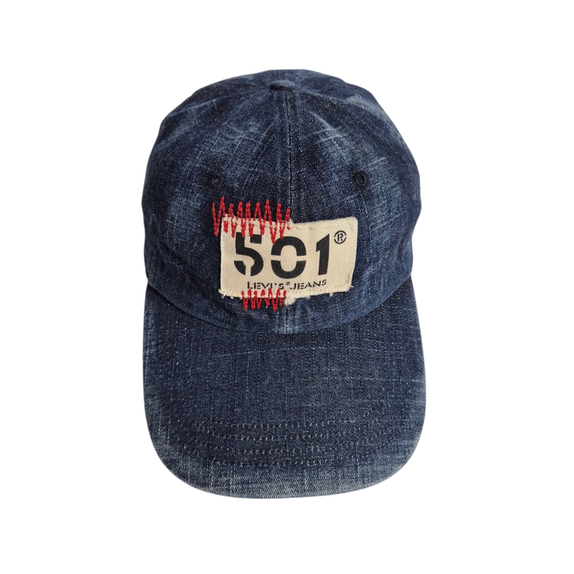 Levi's) 데드스탁 리바이스 501 캠버스 패치 데님 볼캡 상품이미지1