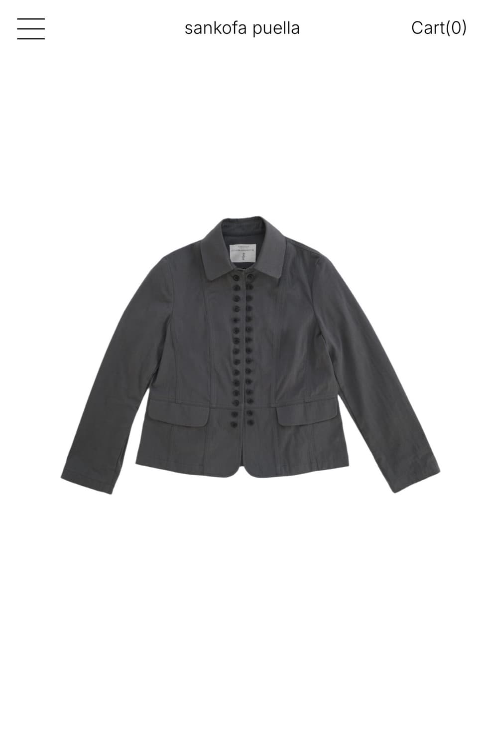 Sankofa Puella Multiple button jacket 상품이미지1