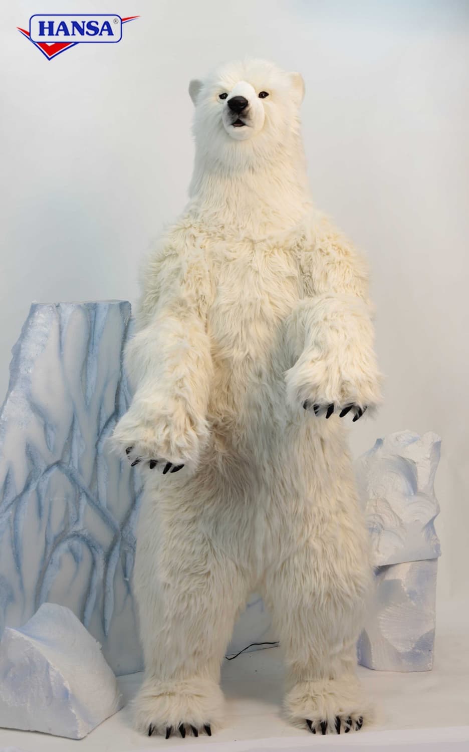 빈티지 소품 Hansa 한사토이 대형 북극곰 190cm 상품이미지3