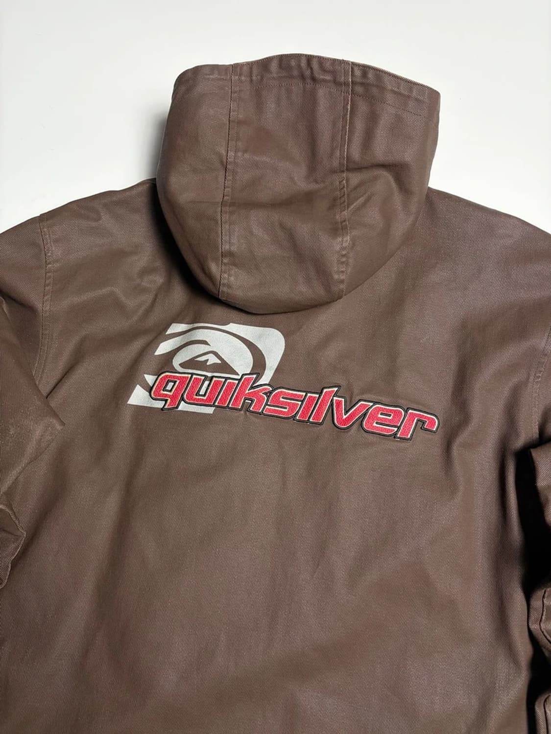 퀵실버 Quiksilver 백 빅로고 후드 집업 자켓 R1317 상품이미지6