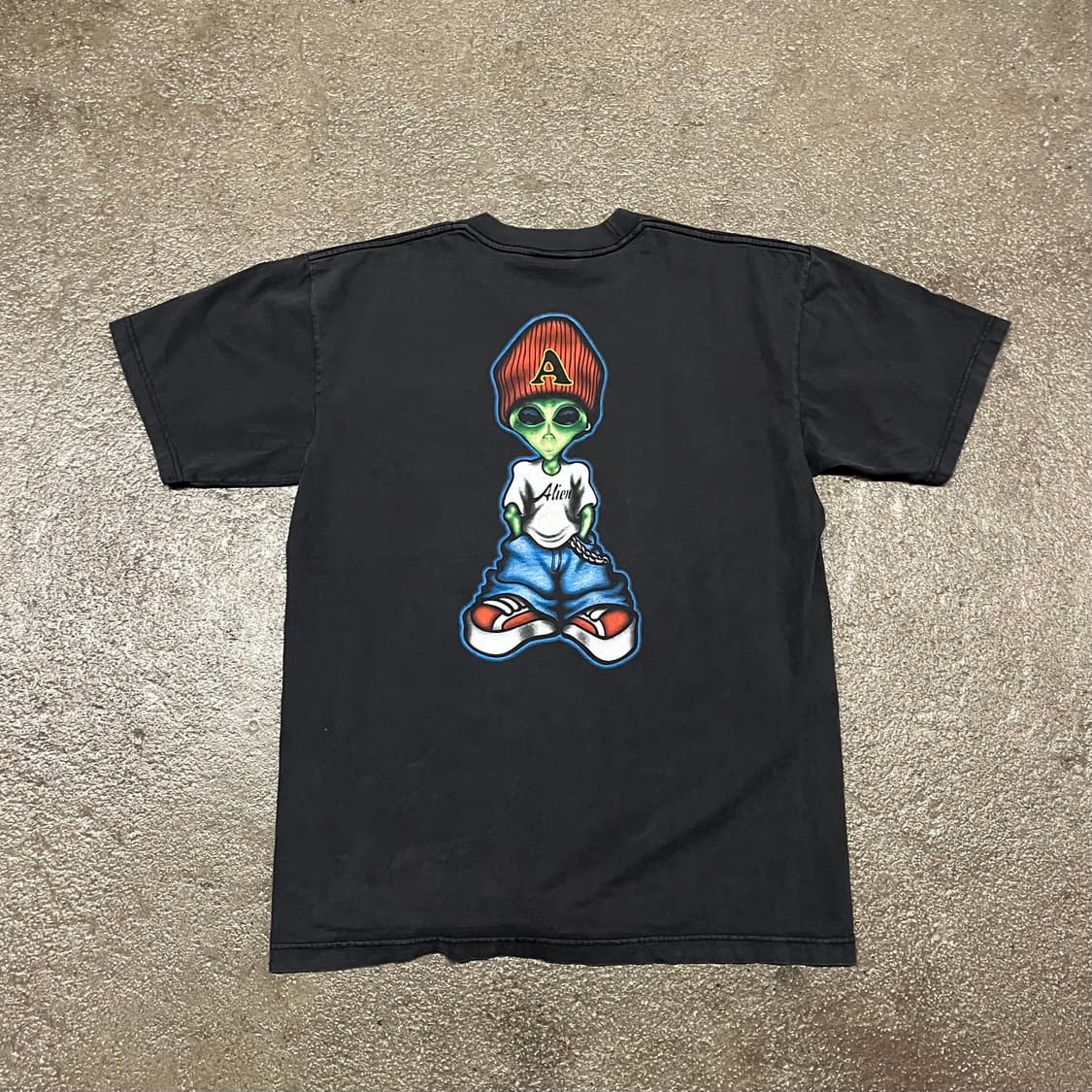90s 에일리언 워크샵 그래픽 티셔츠 (105) 상품이미지3
