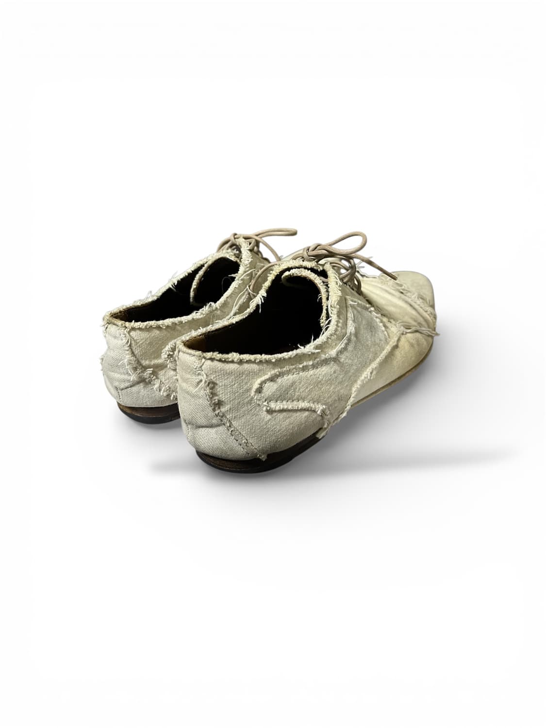 Dolce & Gabbana 디스트로이드 캔버스 더비 슈즈 상품이미지2