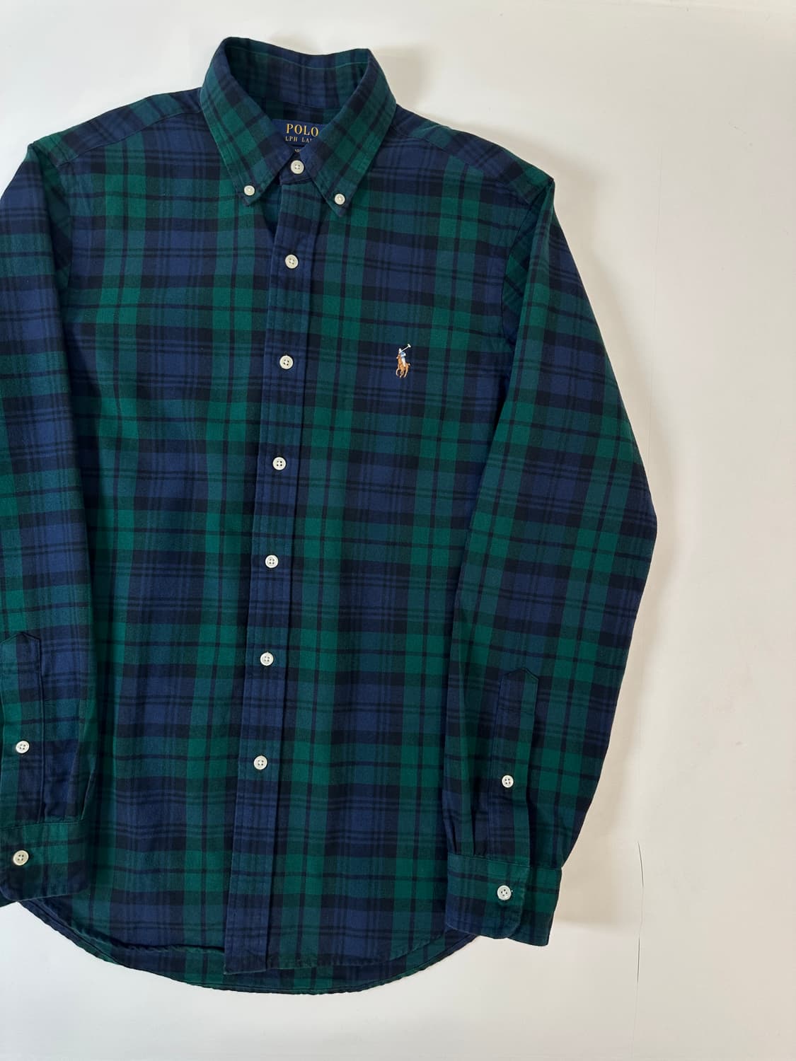 폴로 옥스포드 체크셔츠 신형큐압탭)S 상품이미지3