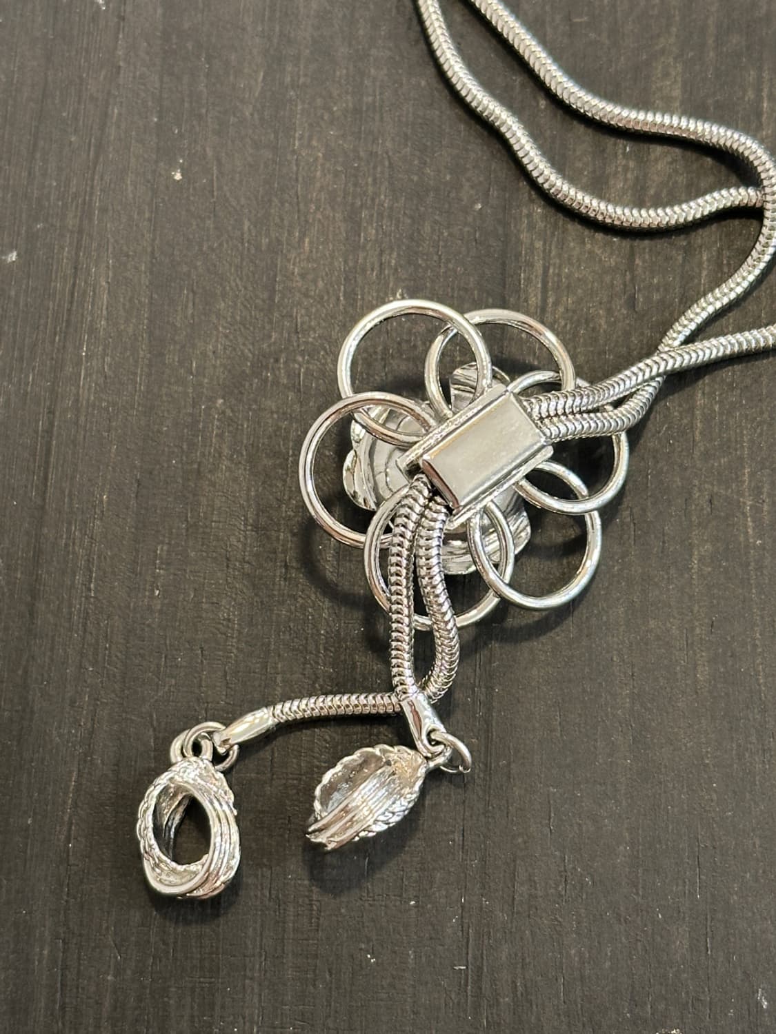 Vintage pearl bolo tie 상품이미지3