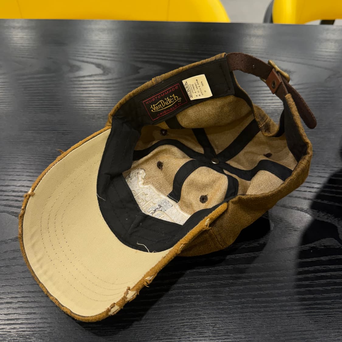 본더치 브라운 빈티지 볼캡  상품이미지4