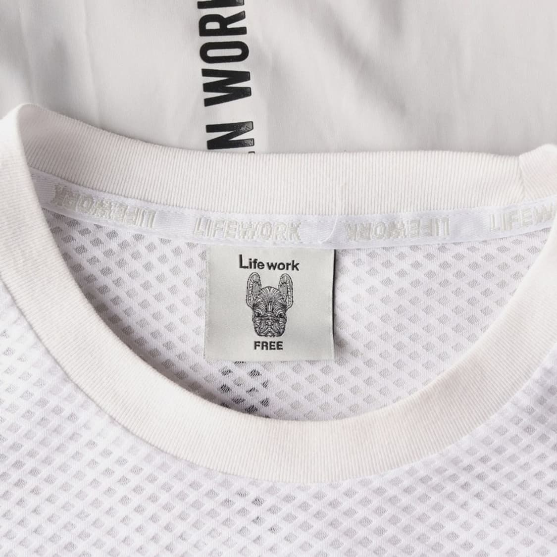 라이프워크 메쉬 레이어드 나일론 원피스 F 상품이미지5