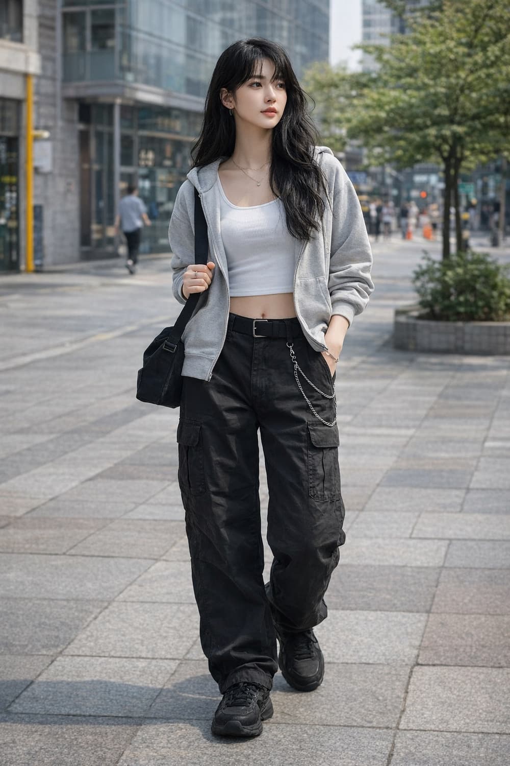 칼하트 WIP 카고 팬츠 (Black) 29x32 상품이미지3