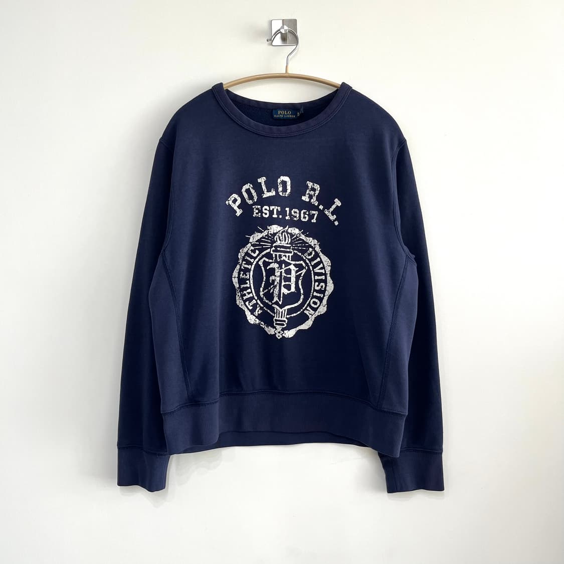 폴로 랄프로렌 빅로고 네이비 맨투맨 상품이미지2