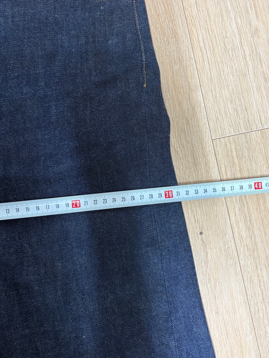 밀리토라 셀비지 데님팬츠 lot801 실사이즈 32-34 상품이미지4