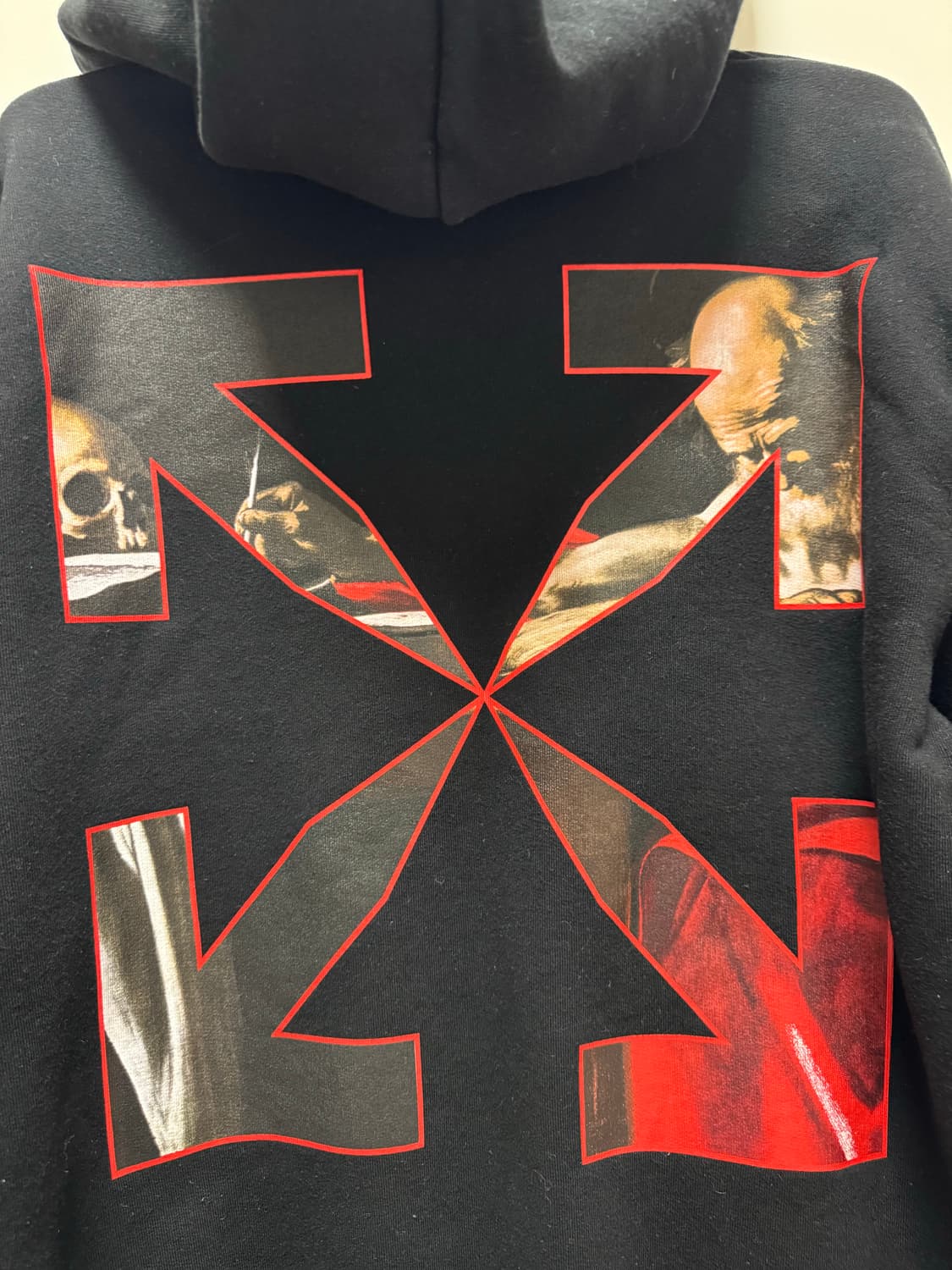 OFF WHITE 오프화이트 카라바지오 애로우 슬림 후드 상품이미지4