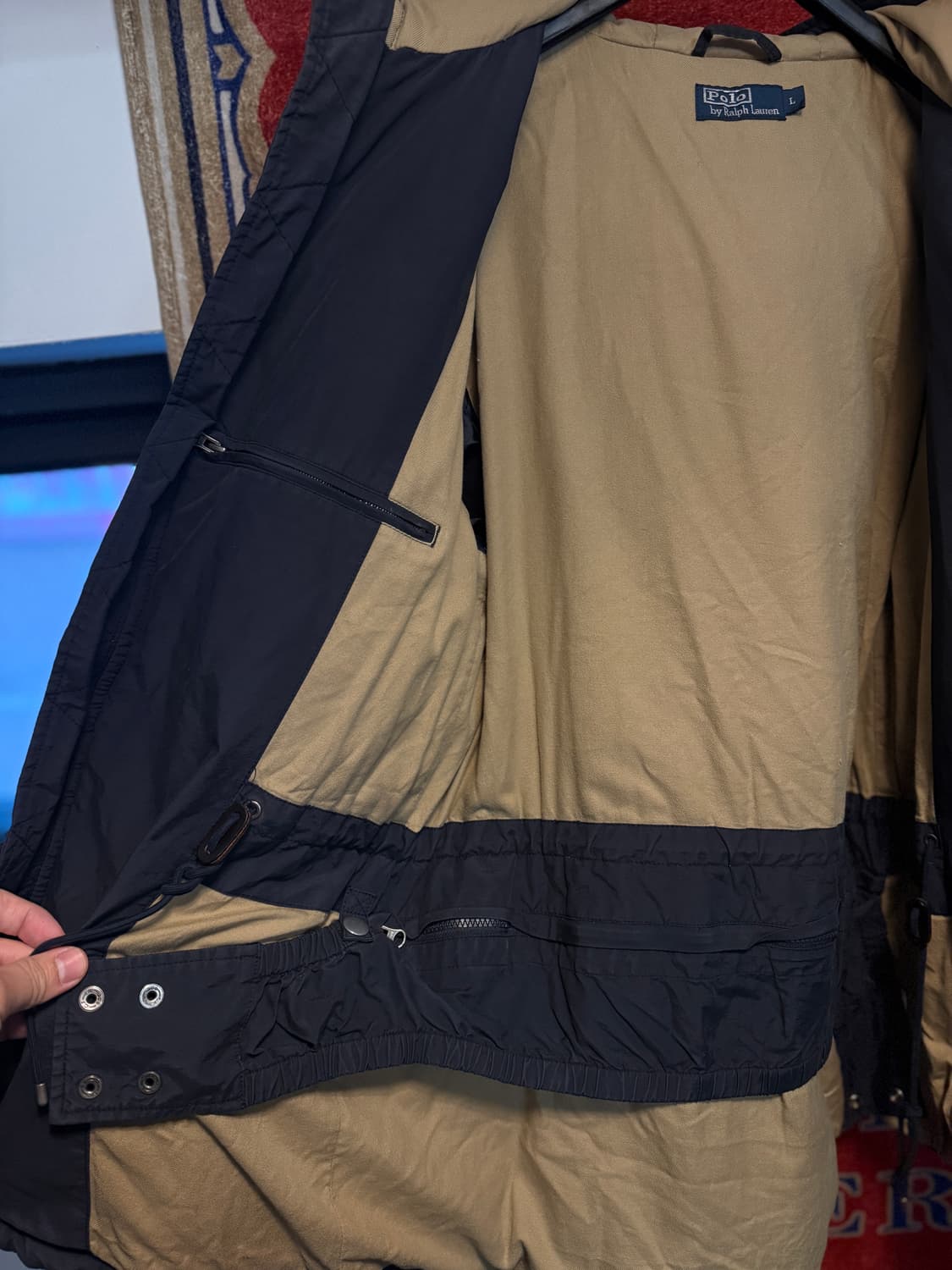 90's 폴로 N3B자켓 L (퍼탈부착o) 상품이미지6