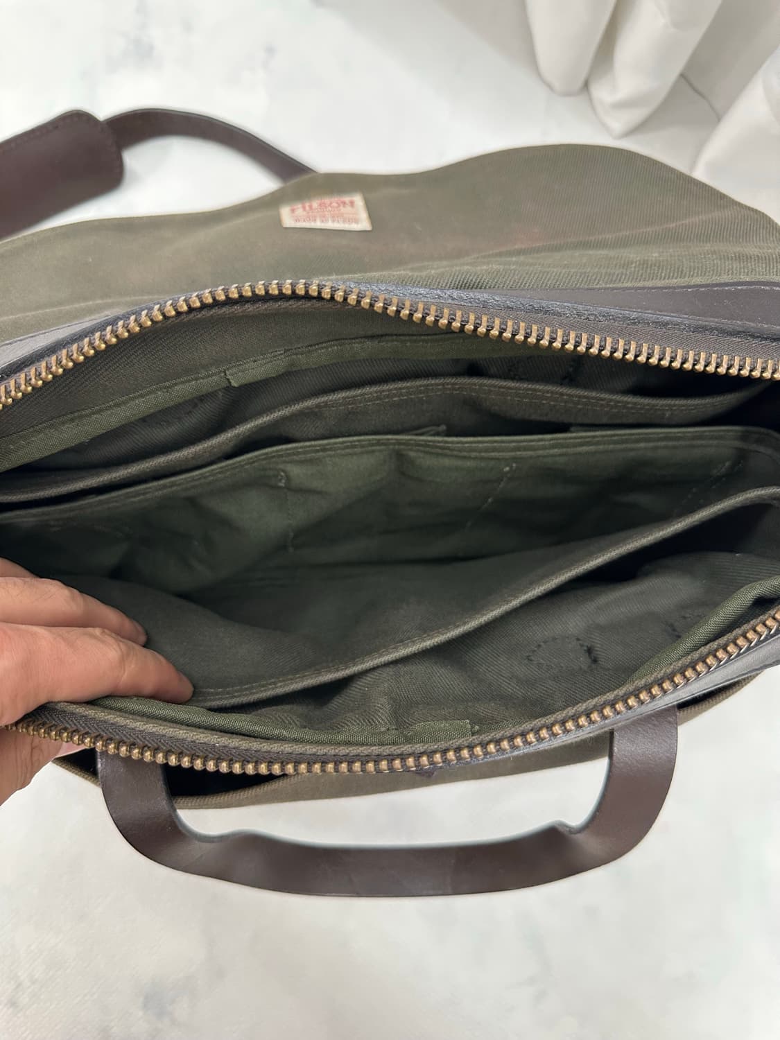 필슨 257 오터그린 토드백 크로스팩 상품이미지7