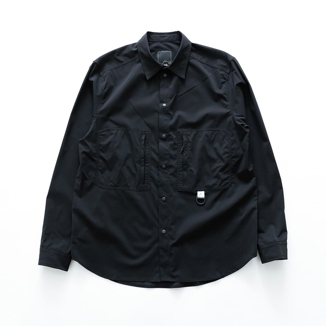 (L)케일 나일론 하이커 셔츠 블랙 상품이미지1