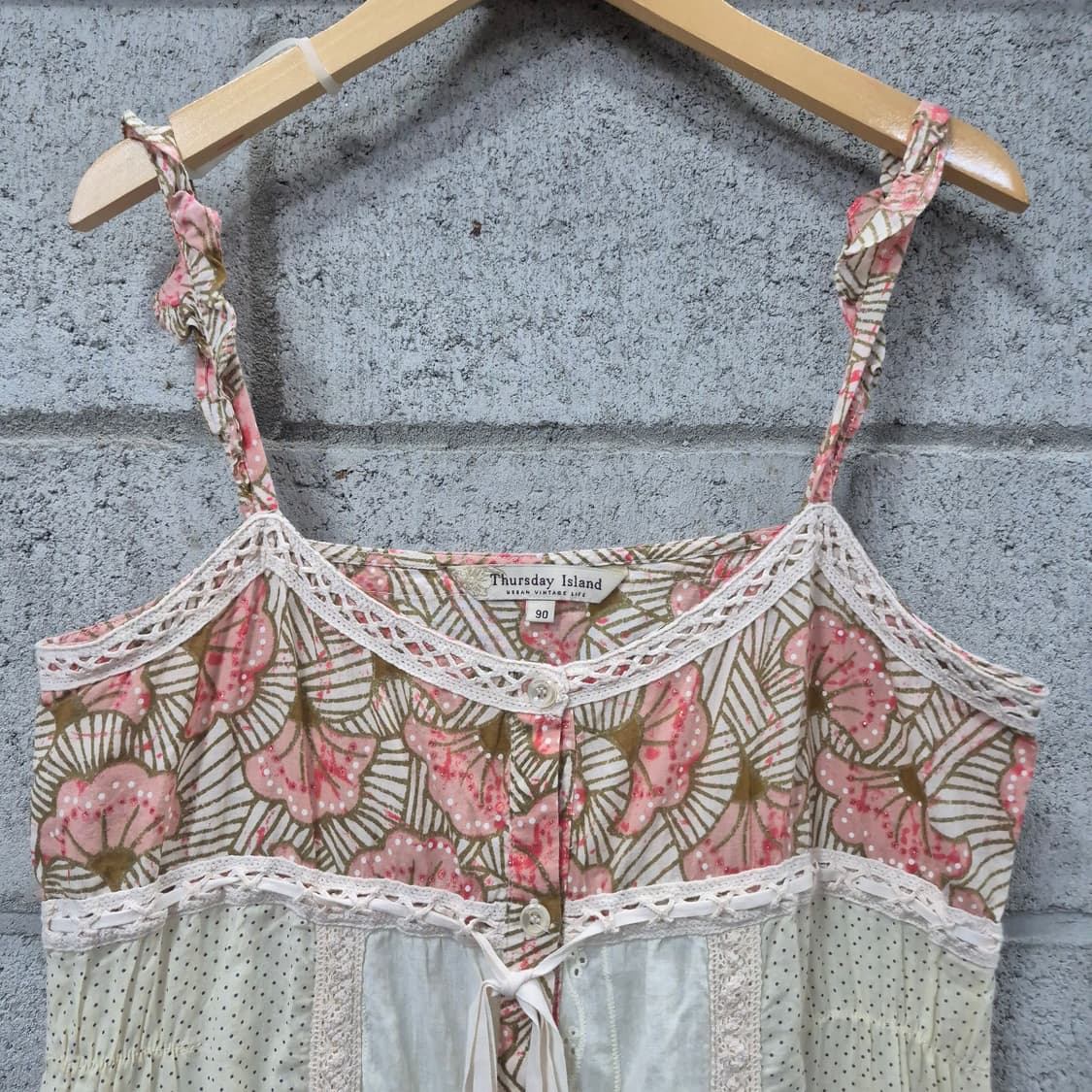 썰스데이아일랜드 에스닉 뷔스티에 원피스모리룩 하구미룩 상품이미지2