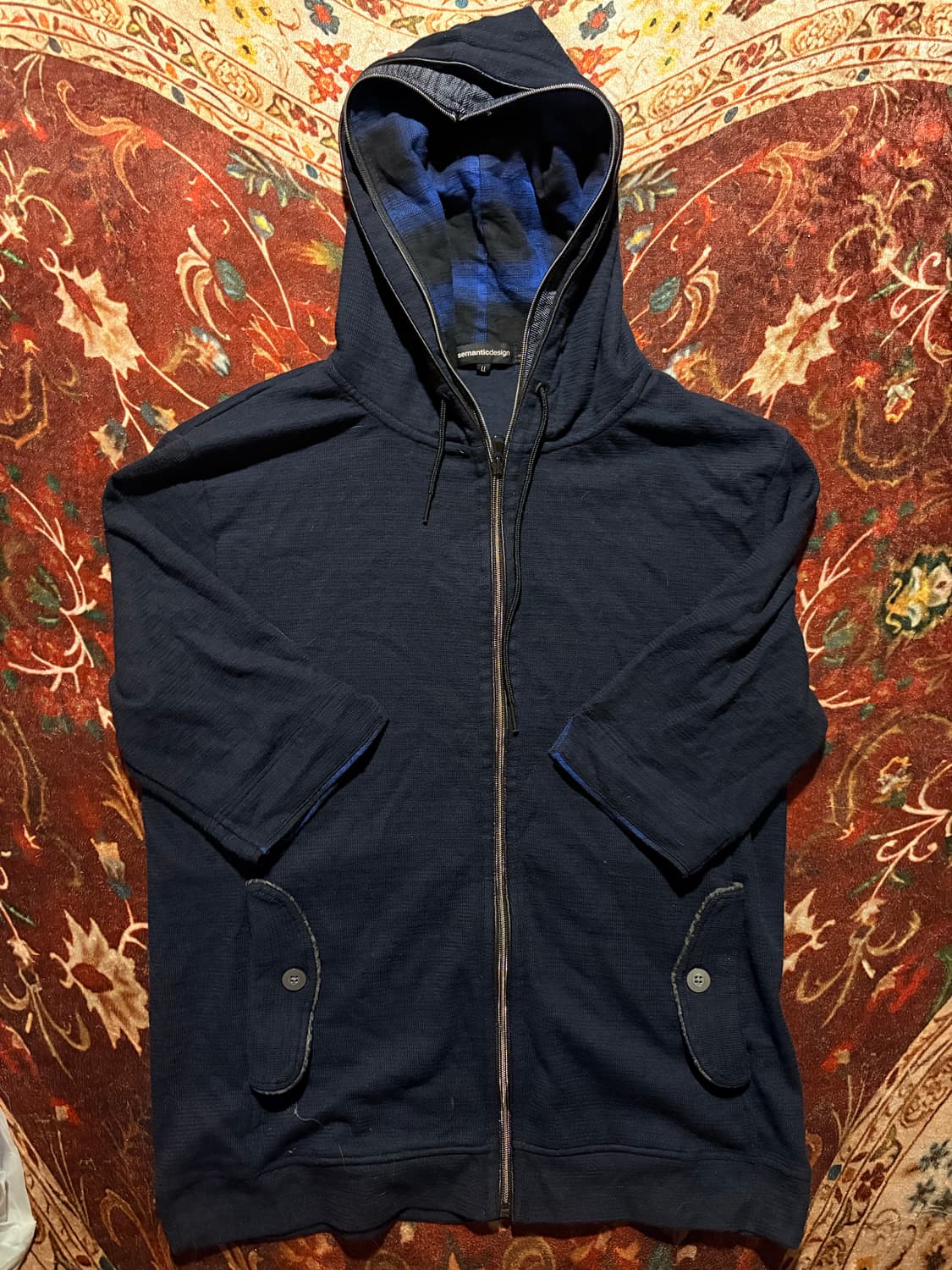 semanticdesign hoodie zip-up 상품이미지1