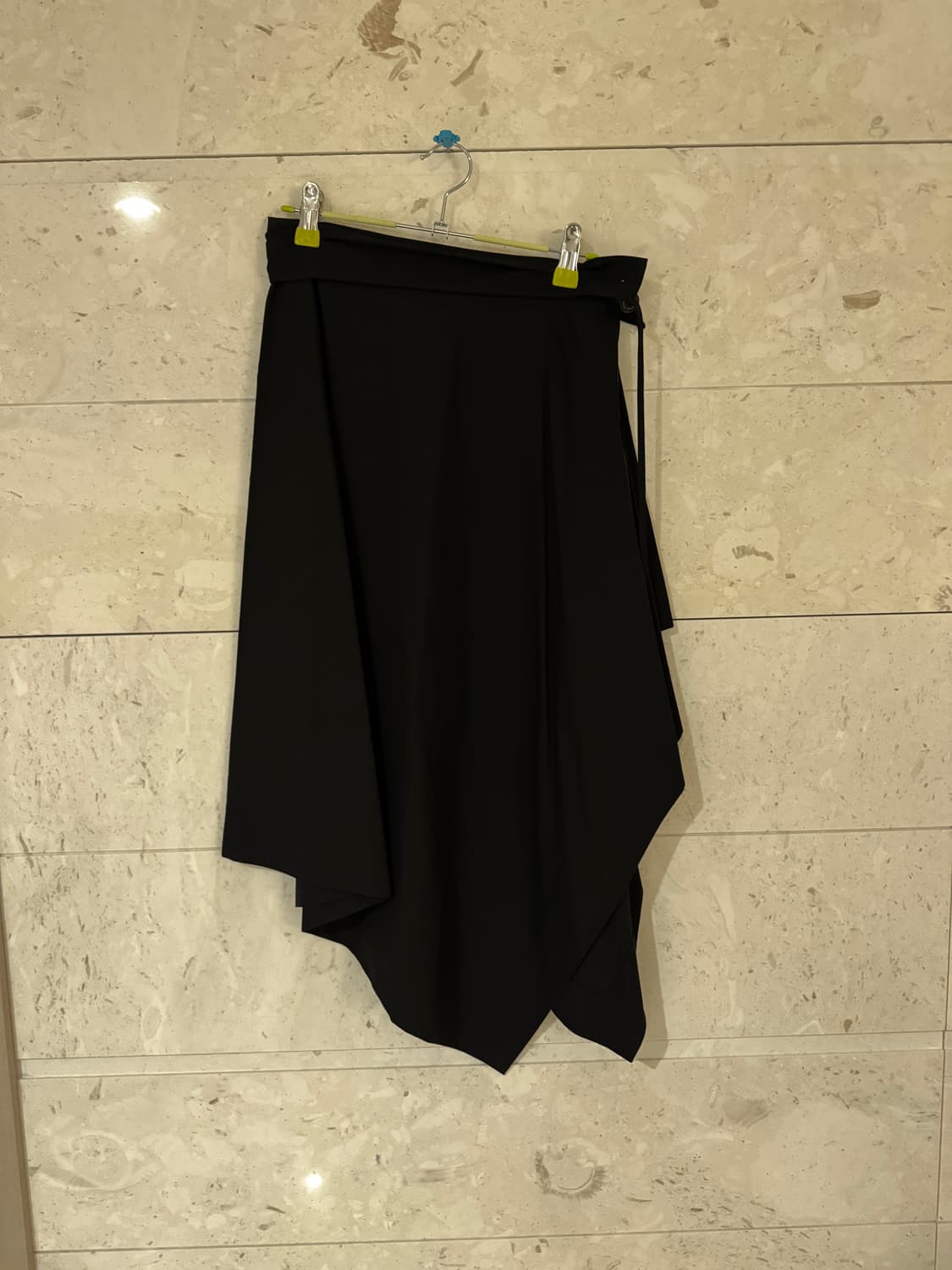 비비안웨스트우드 Vivienne Westwood 비대칭 스커트 38 블랙 상품이미지4