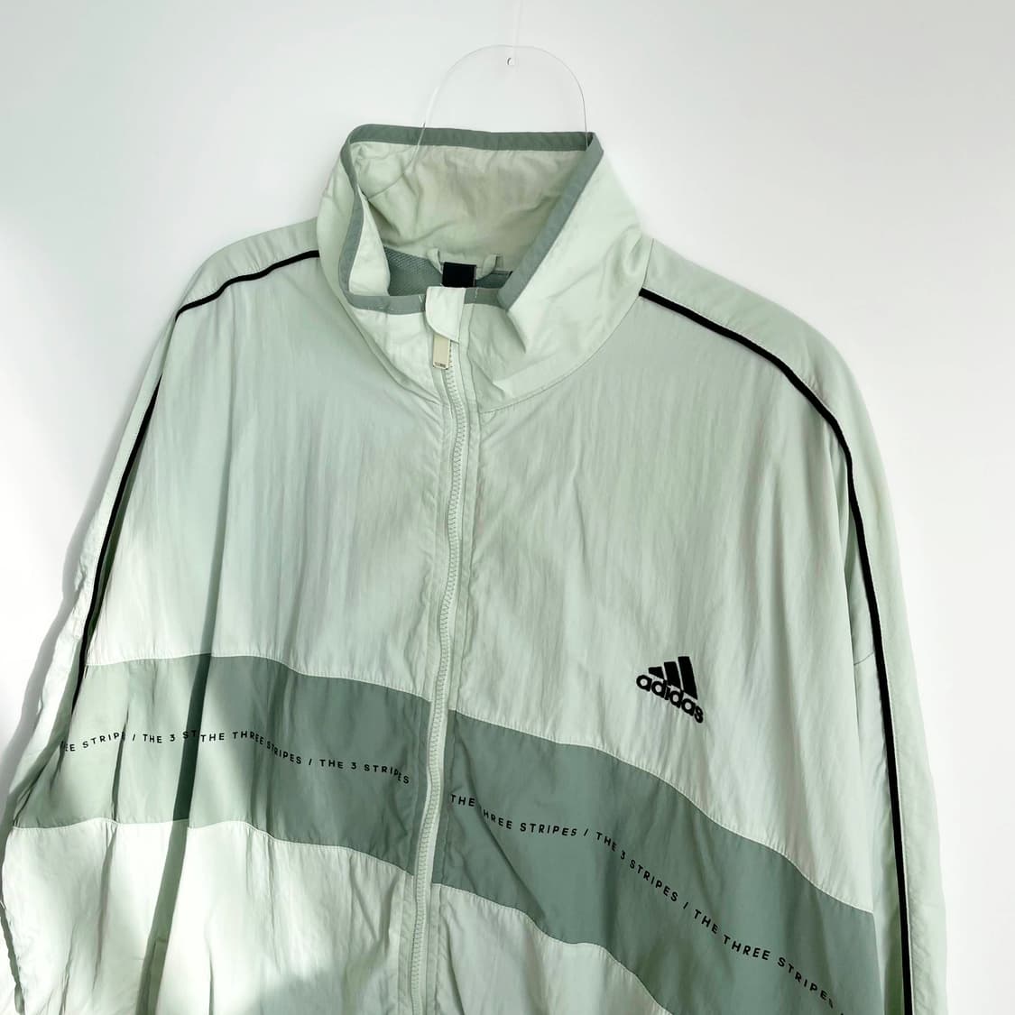 A2 아디다스 오버사이즈핏 우븐 풀집재킷 115사이즈 상품이미지2
