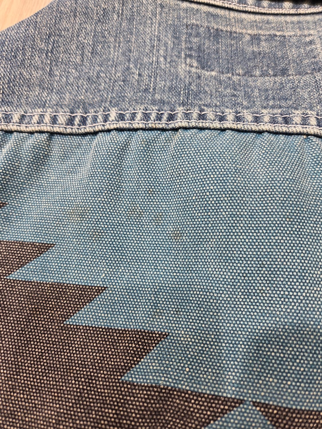 할리데이비슨 데님 트러커 베스트 상품이미지4