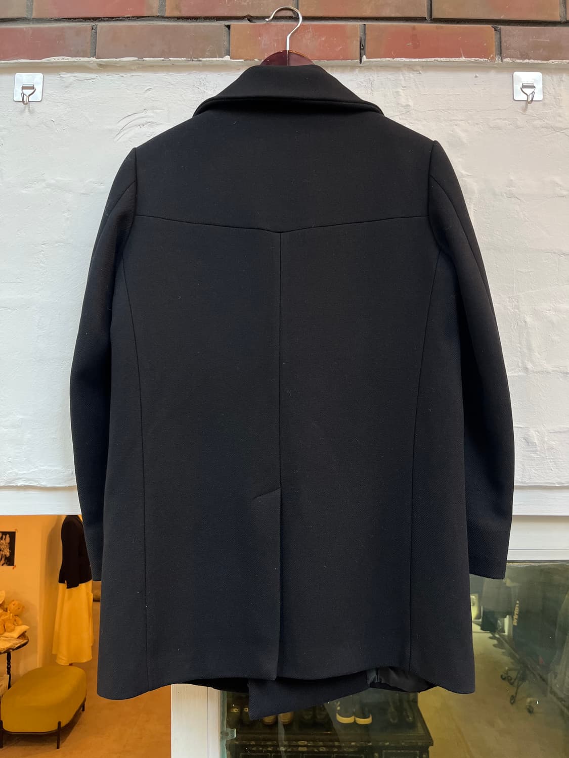 Theory 버진 울 캐시미어 혼방 피코트 Men M 상품이미지10