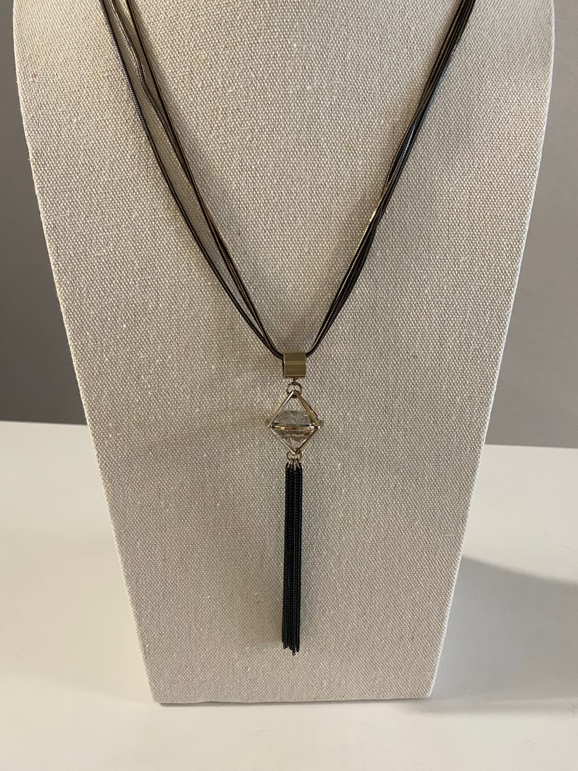 빈티지 크리스탈 태슬 목걸이 상품이미지7