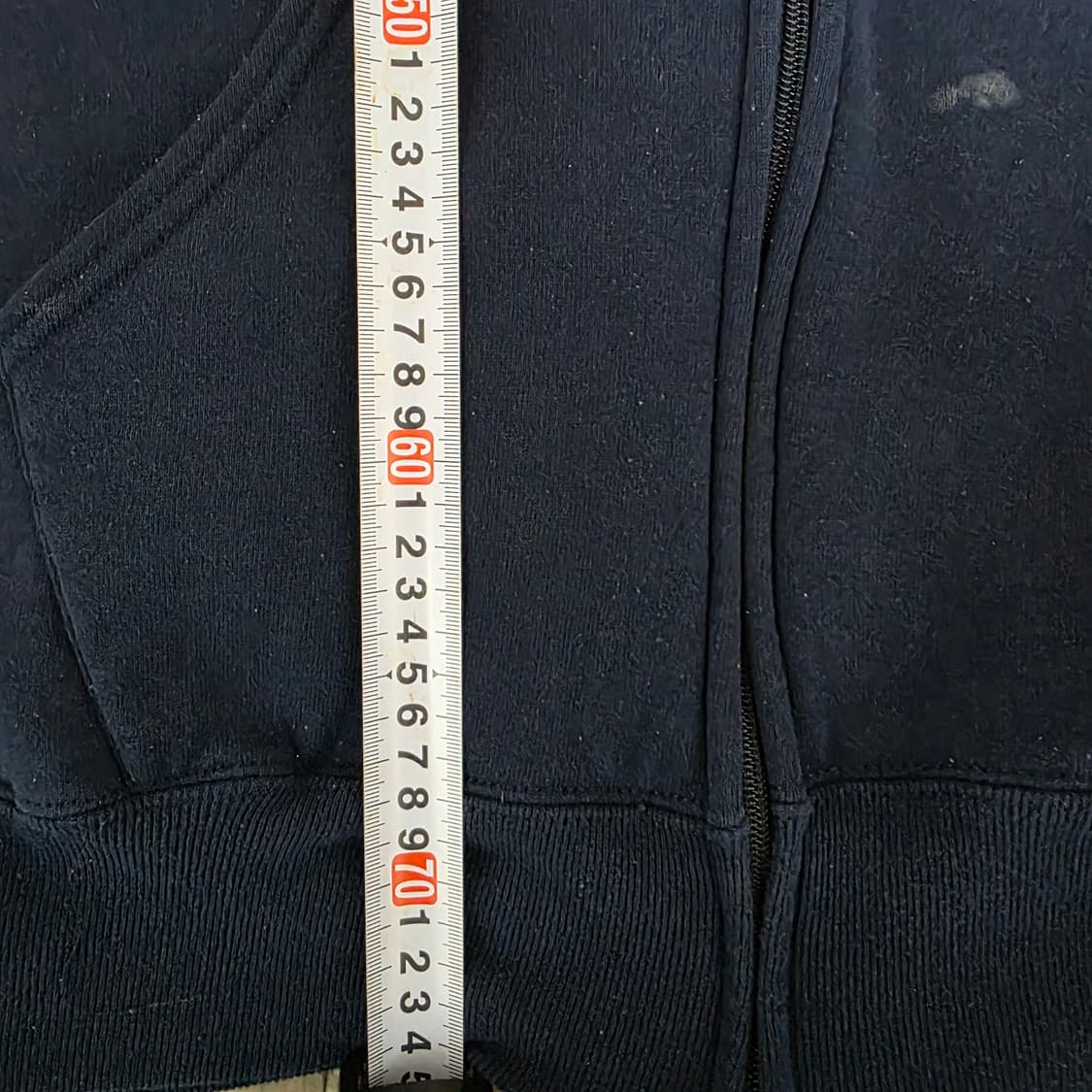 [XL] 90s 러셀 애슬레틱 후드집업 네이비 베드컨디션 ver.12 상품이미지7