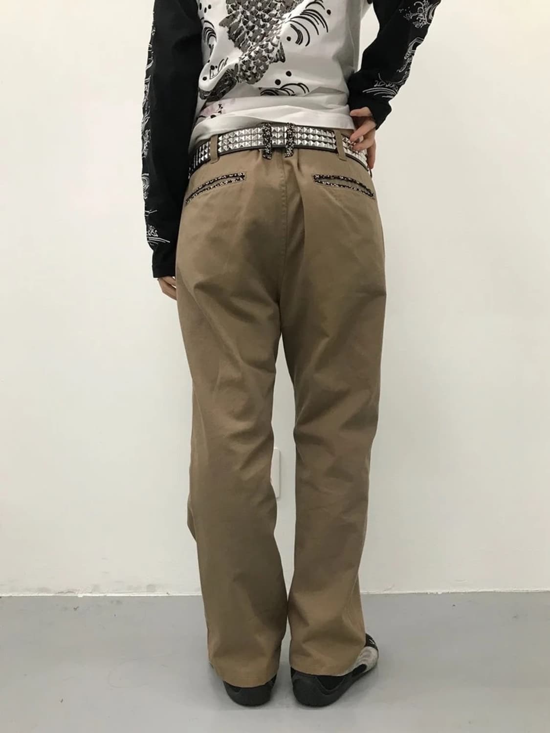 Japanese Detail Beige Pants 상품이미지3