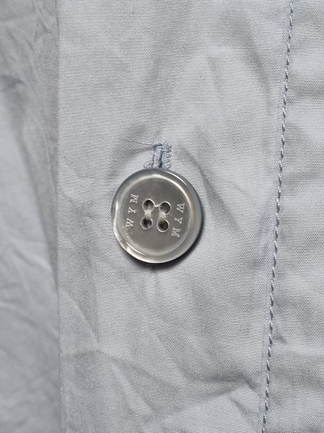 (48) 우영미 턴업셔츠 하늘색 상품이미지3