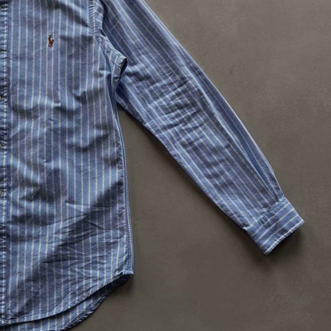 [S]폴로 랄프로렌 클래식 스트라이프 옥스포드 셔츠 상품이미지5