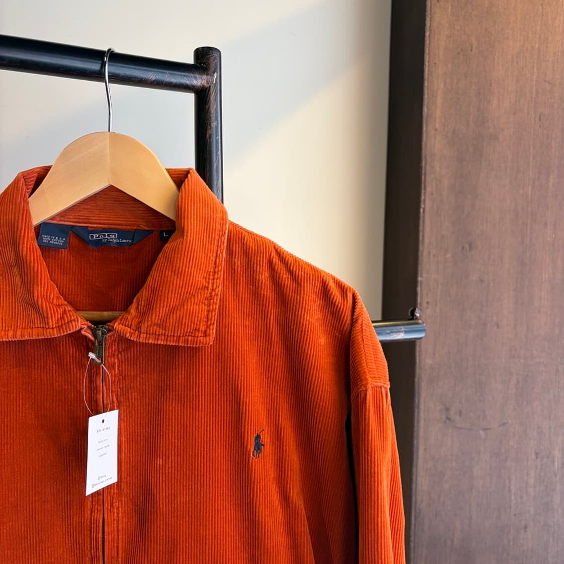 15892 - 폴로 랄프로렌 오렌지 코듀로이 블루종 자켓 상품이미지3