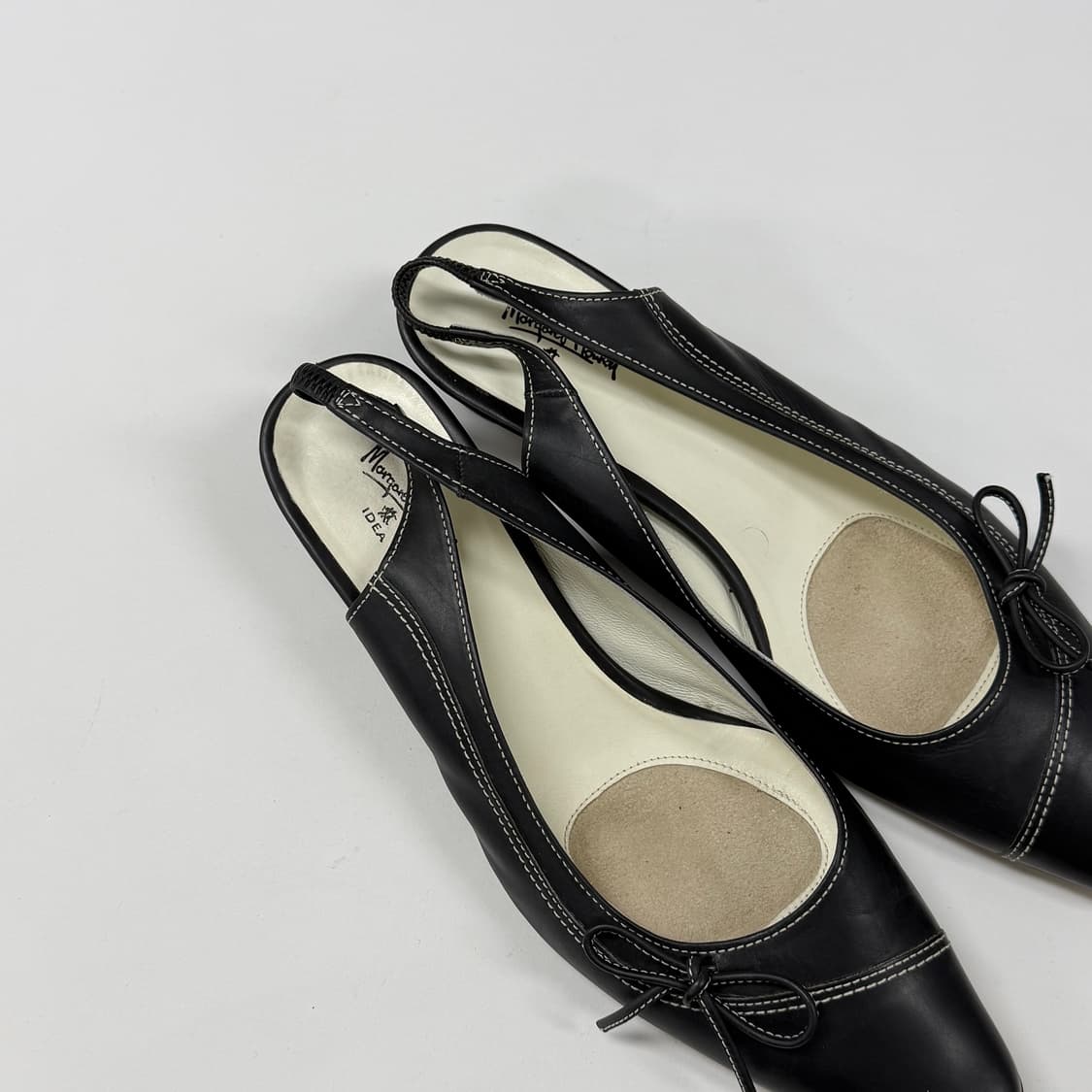 Margaret Howell contrast stitch flat 상품이미지4