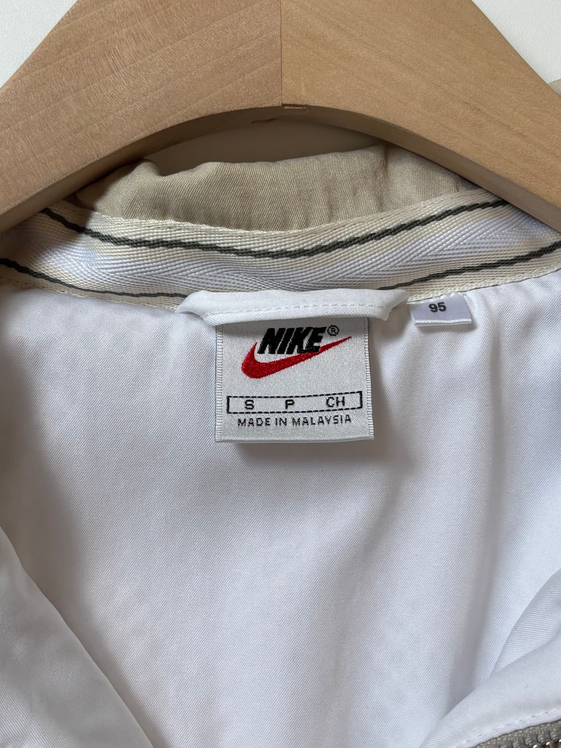 Nike 나이키 테니스로고 아이보리/베이지 아노락 상품이미지7