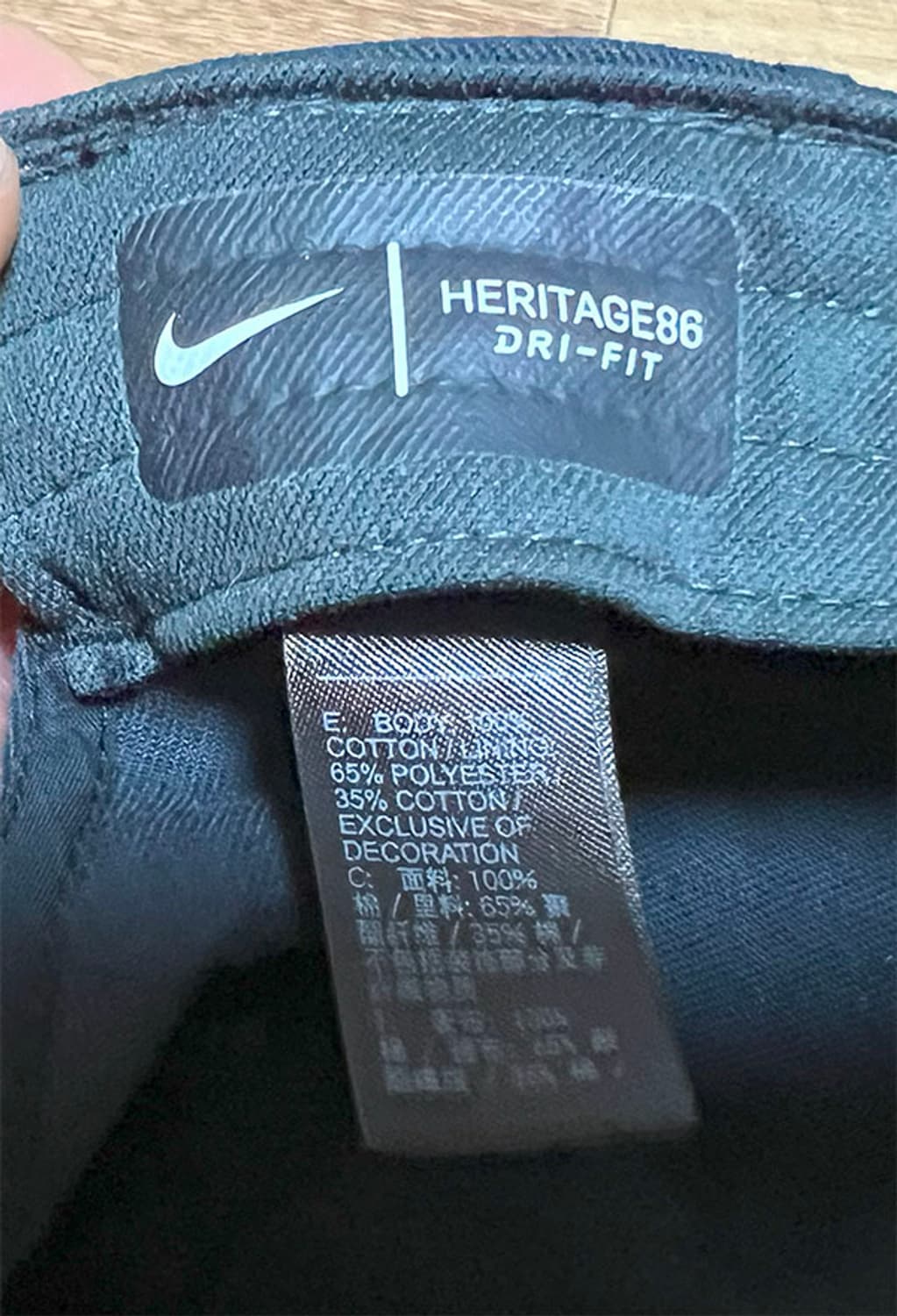 NIKE 나이키 골프 캐주얼 모자 볼캡 블랙 프리 상품이미지4