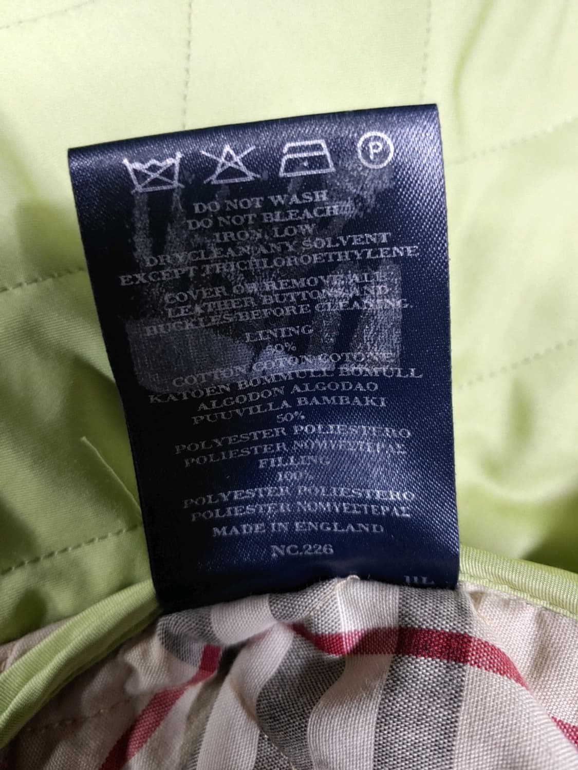 버버리 퀼팅 자켓 오버핏 여성 L 상품이미지4