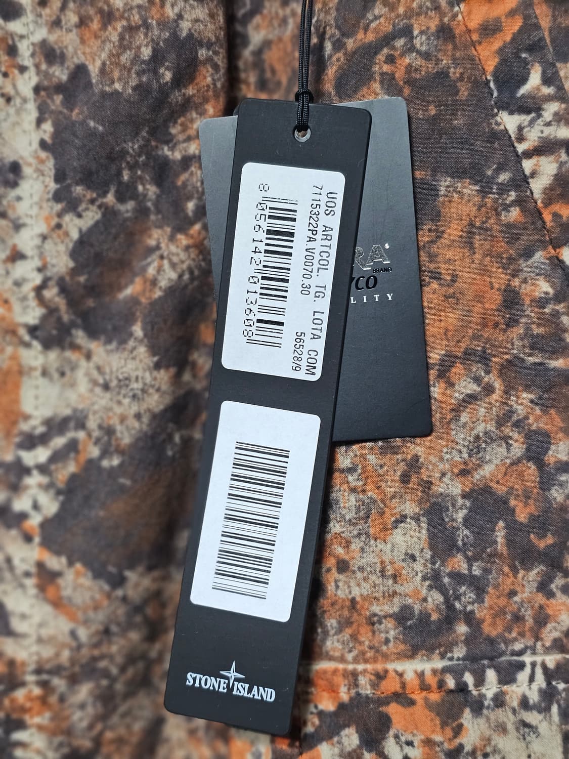 스톤아일랜드 페인트볼 카모 코튼 코듀라 팬츠 (새 상품) 상품이미지3