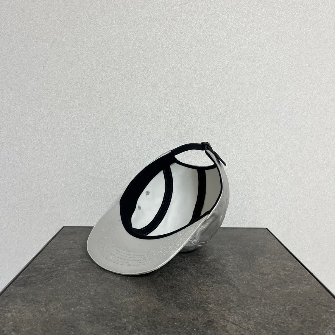 슈프림 워시드 실버 박스로고 캠프캡 모자 상품이미지6