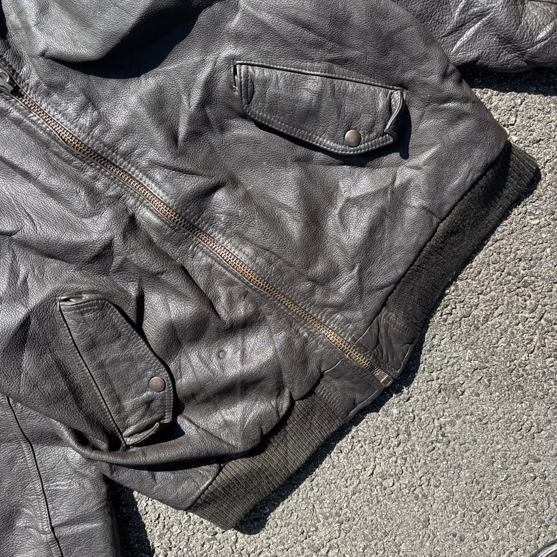 ANECDOTE G-2 레더 자켓 상품이미지5