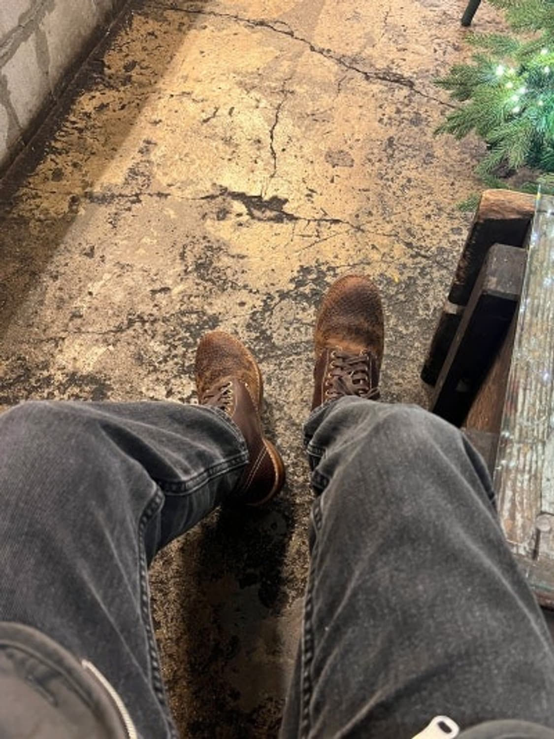 빈티지 Lee 흑청바지 레귤러핏 상품이미지5