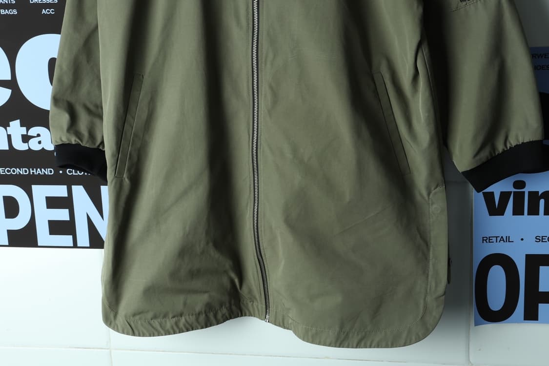 W(XL-2XL) 험멜 집업 바람막이 점퍼자켓 MA1 등-H32695 상품이미지4
