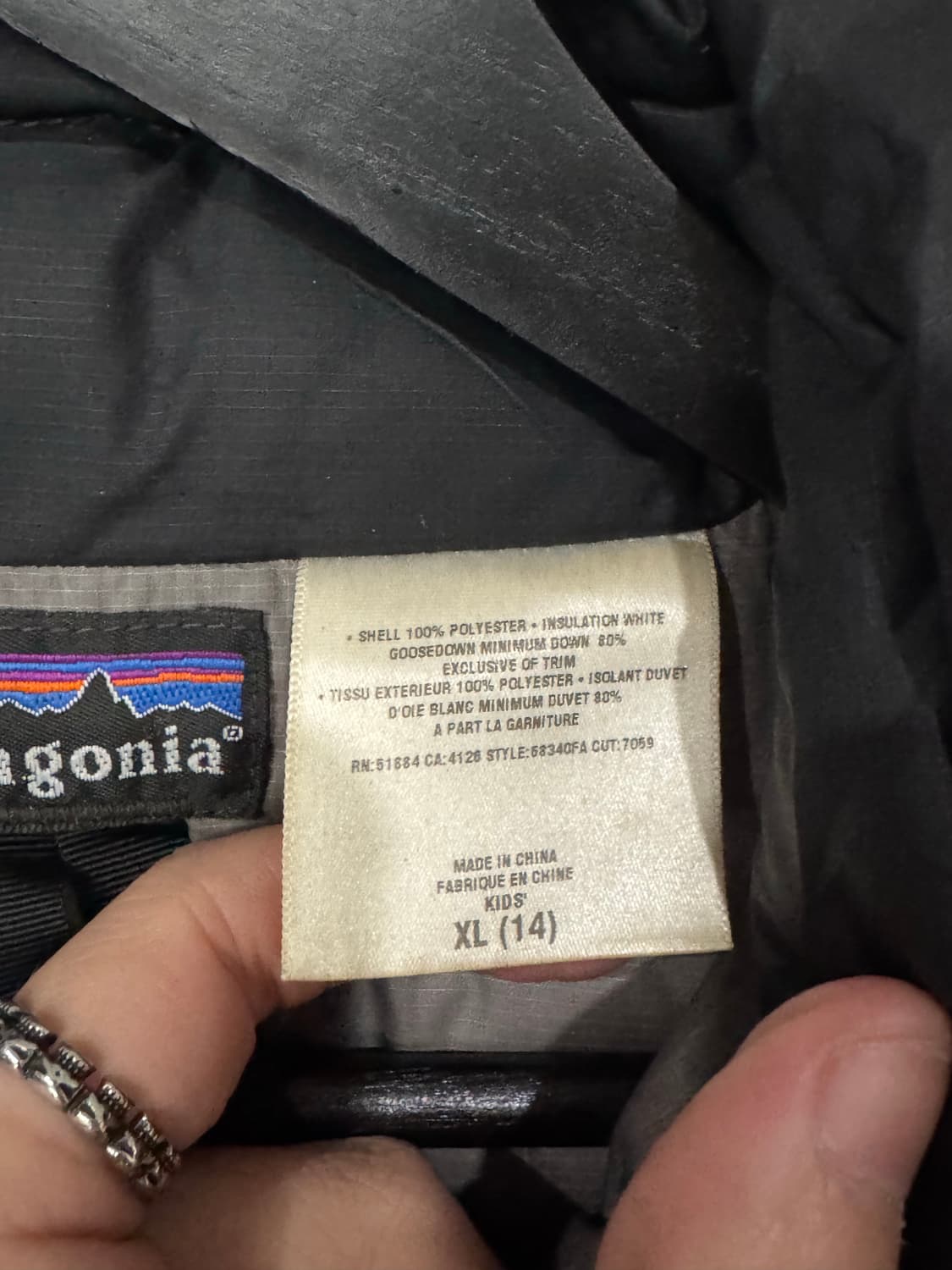 파타고니아 다운 푸퍼 패딩베스트  상품이미지6