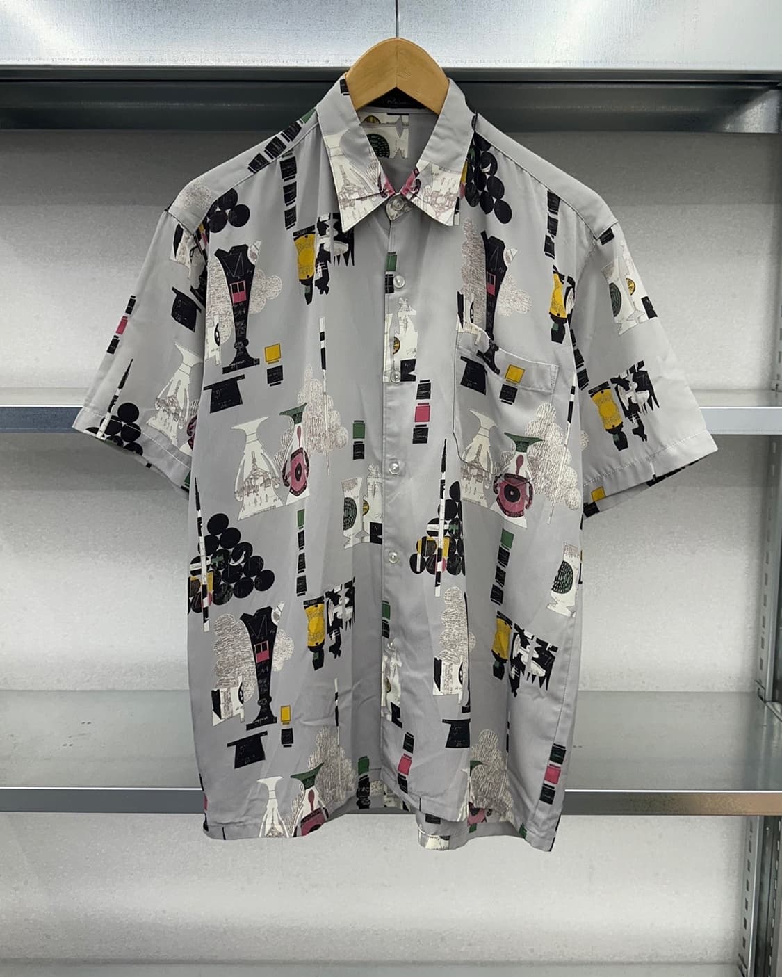 (M)폴리 패턴 셔츠-M607 상품이미지1