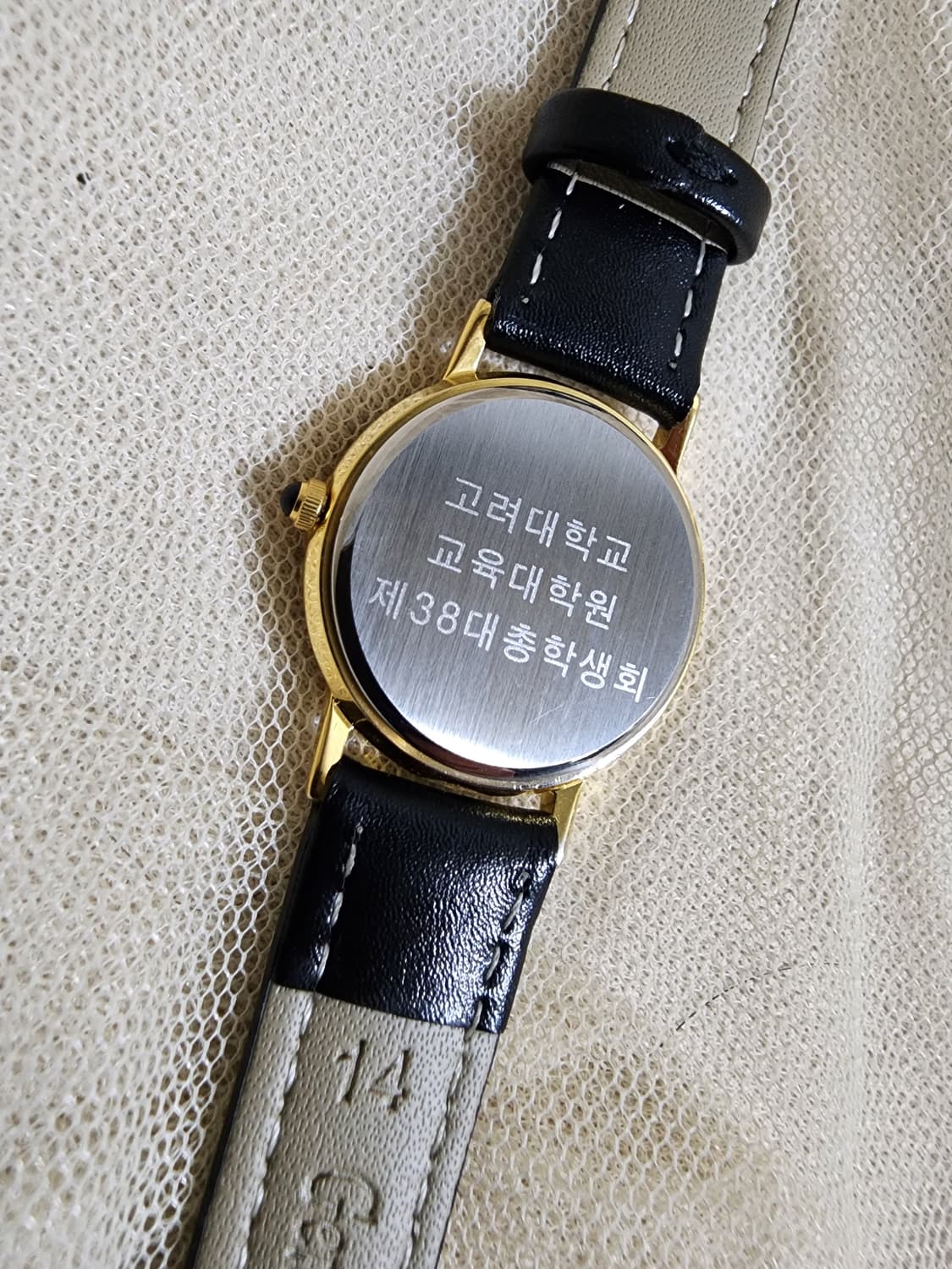 고려대학교 호랑이 로고 금장 여성시계 상품이미지5