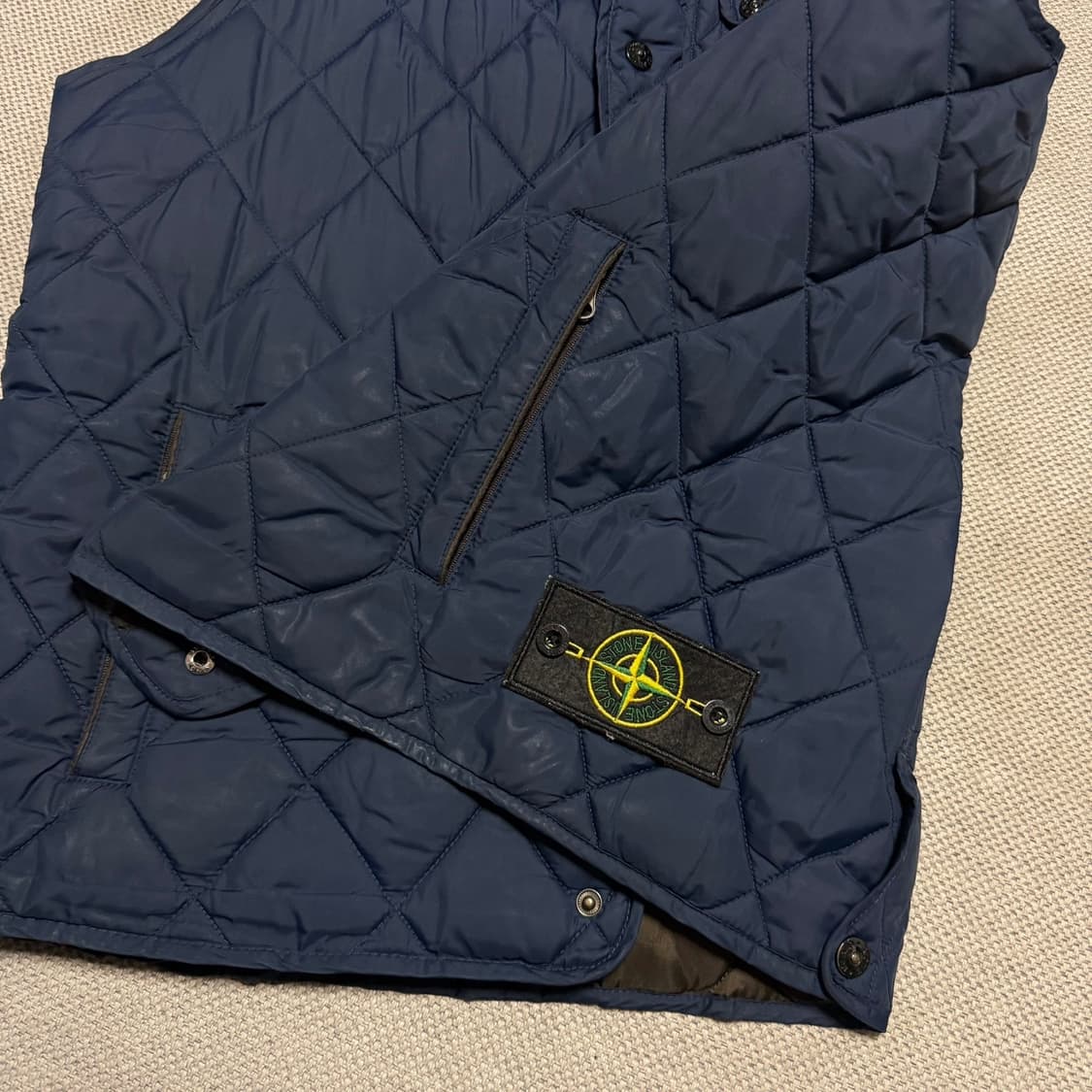 스톤아일랜드 퀄팅 패딩 조끼 상품이미지2