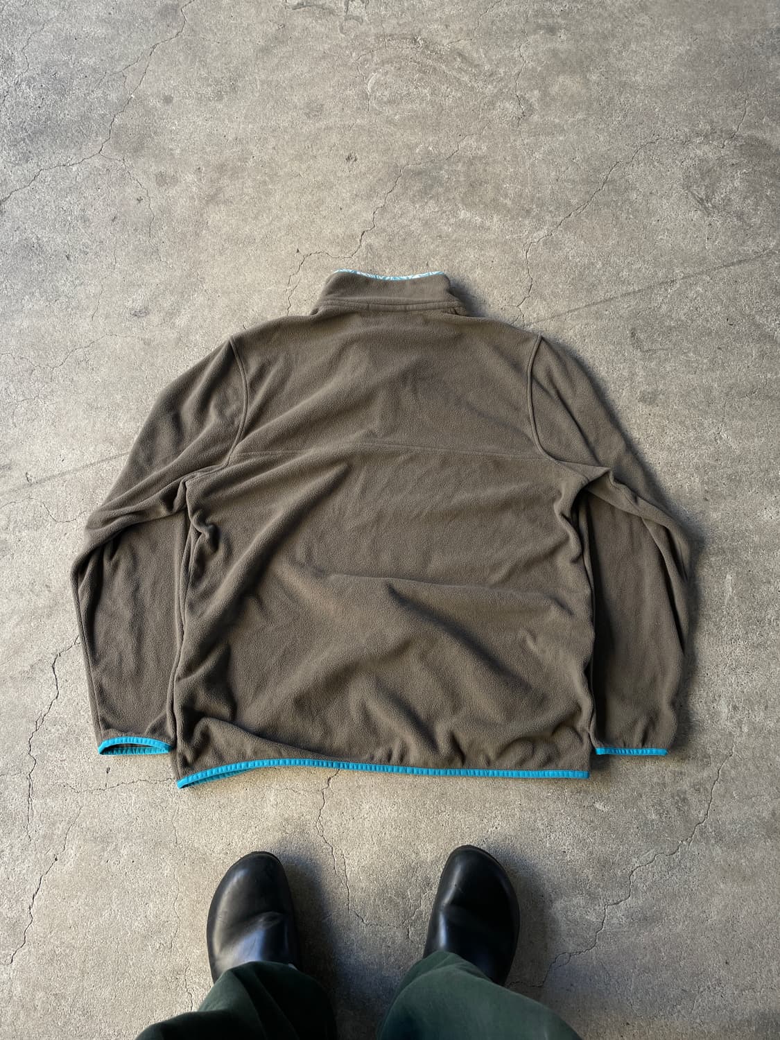 Patagonia Micro D Brown&Sky Blue Fleece  상품이미지8