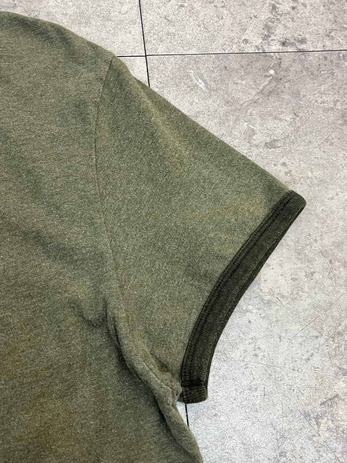 폴로 랄프로렌 라운드넥 반팔티 카키 M #csz3830 상품이미지10