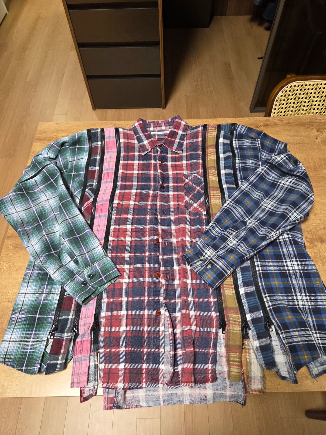 리빌드 바이 니들스 지퍼 7컷 상품이미지1