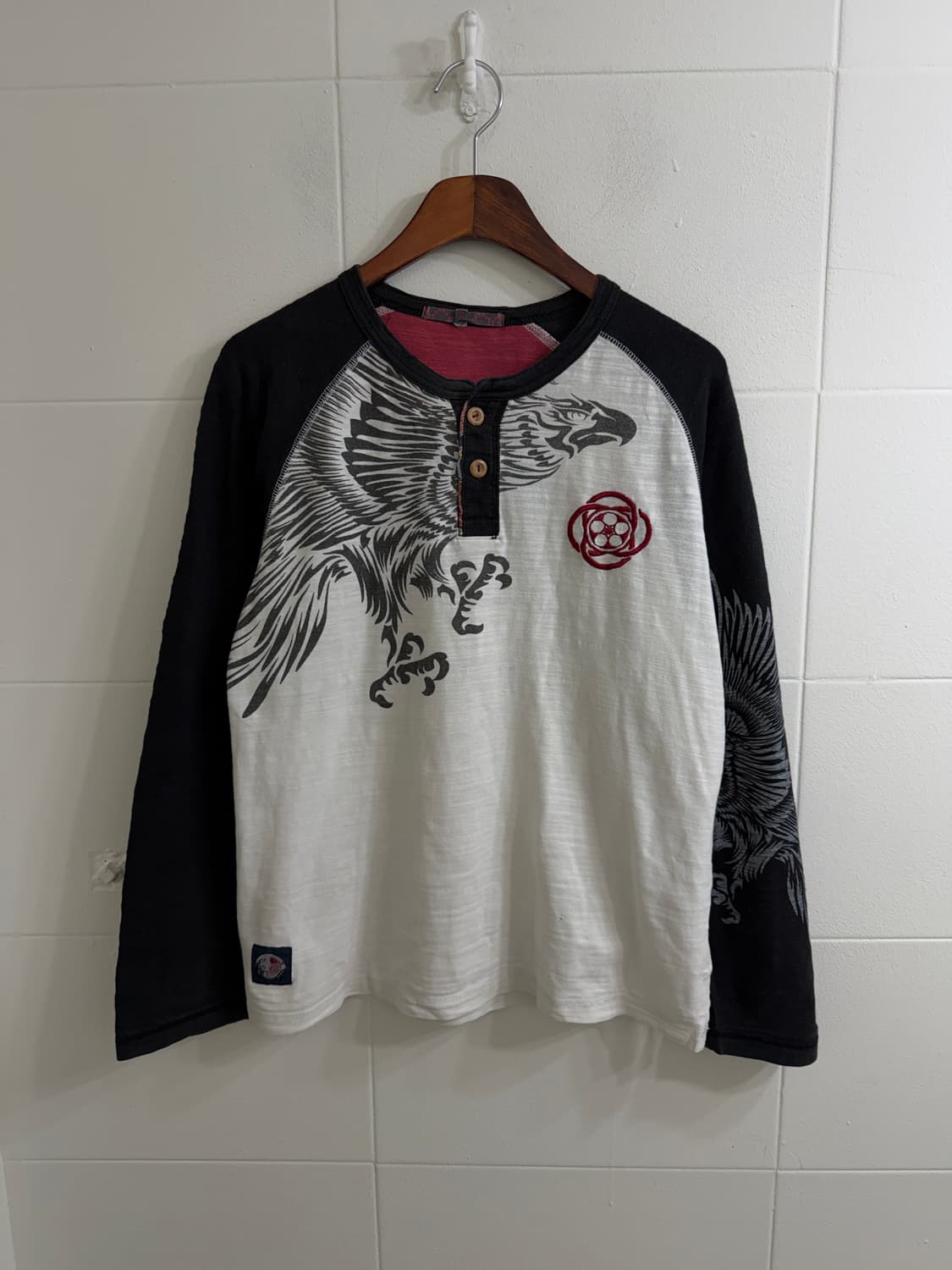 빈티지 오리엔탈 롱슬리브 그런지 스트릿 코디 세트 상품이미지5